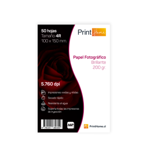 Papel fotografico Glossy